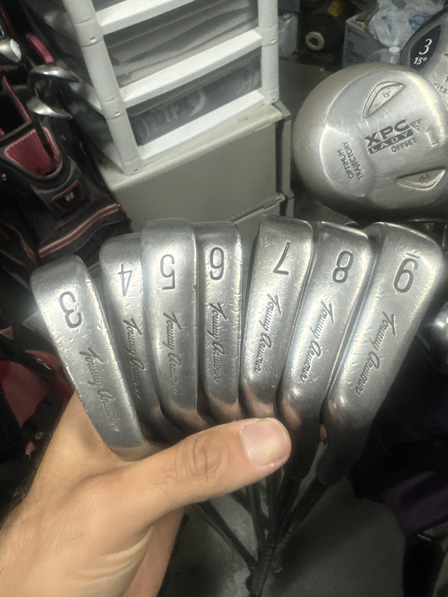 Tommy Armour 845 Irons In Right Handed 