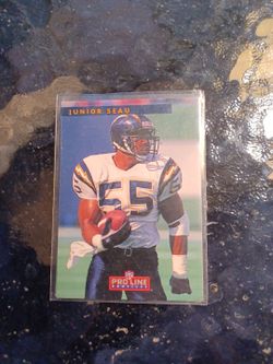 Junior Seau NFL Pro Line Profiles Football Card