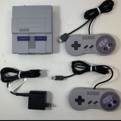 Super Nintendo Mini Classic Edition SNES Authentic 21 Pre Installed Games 