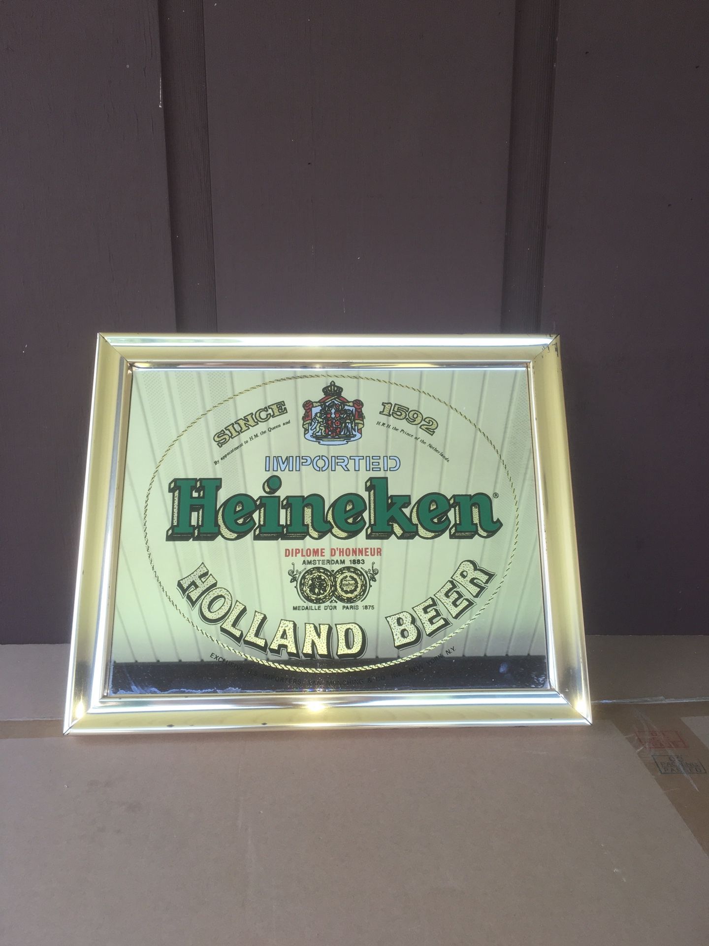 Heineken beer Mirror