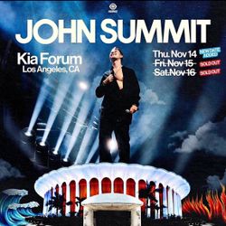 JOHN SUMMIT SATURDAY 11/16 