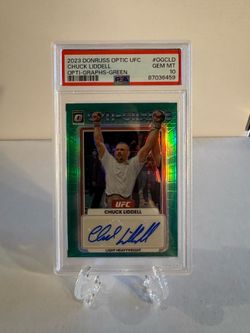 2023 Donruss - Chuck Liddell #OG-CLD Green Opti-Graph Auto /5 PSA 10 🔥POP 1🔥