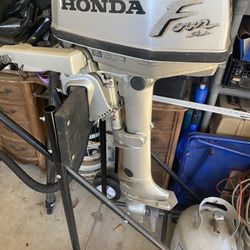 Honda Five horse four stroke With Stand