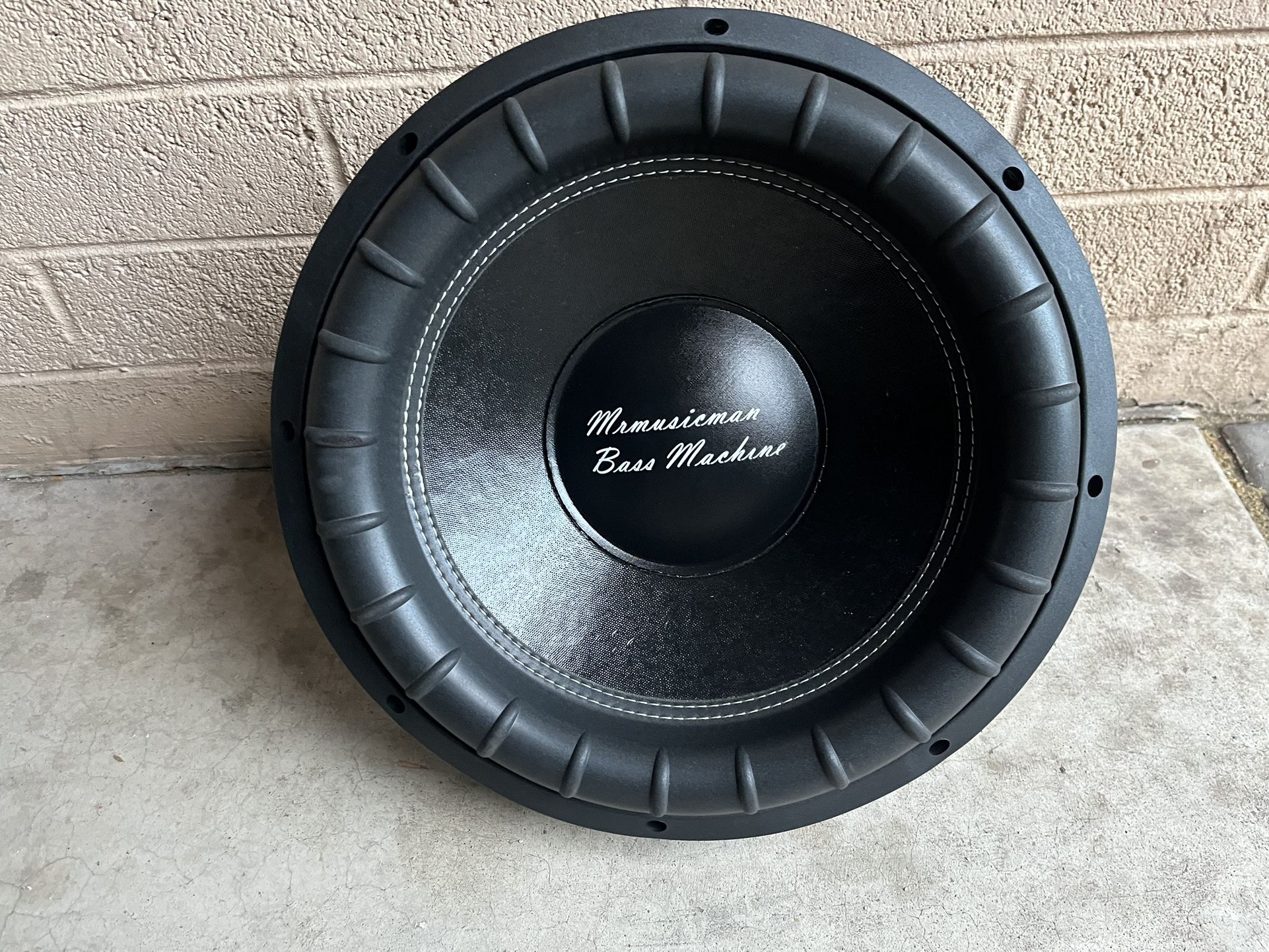 Mrmusicman Bass Machine 15 Inch Subwoofer - $250