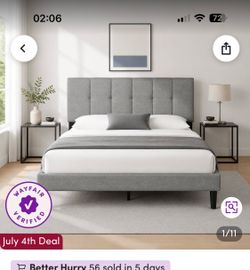 Queen Bed with mattress