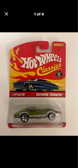 Hot Wheels Classics Series 1 - Corvette Stingray #17/25 (Spectra Flame Green)