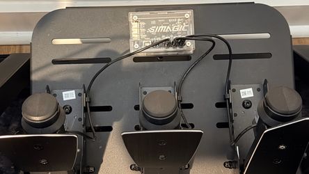SIMAGIC P-HPR Neo Haptic Pedal Reactors x3 + Control Box, Power Supply & USB Cable