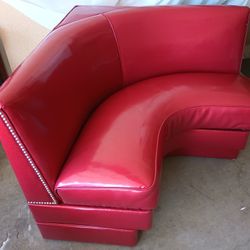 Authentic 1950's corner Booth  / Banquette  / Dinette  with Table