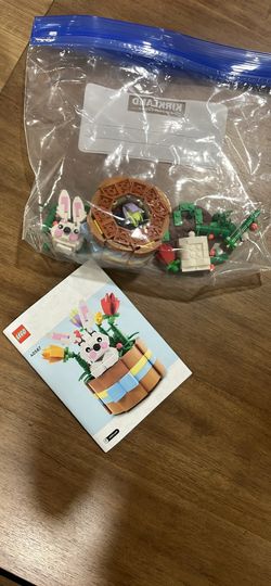 Easter bunny Lego set