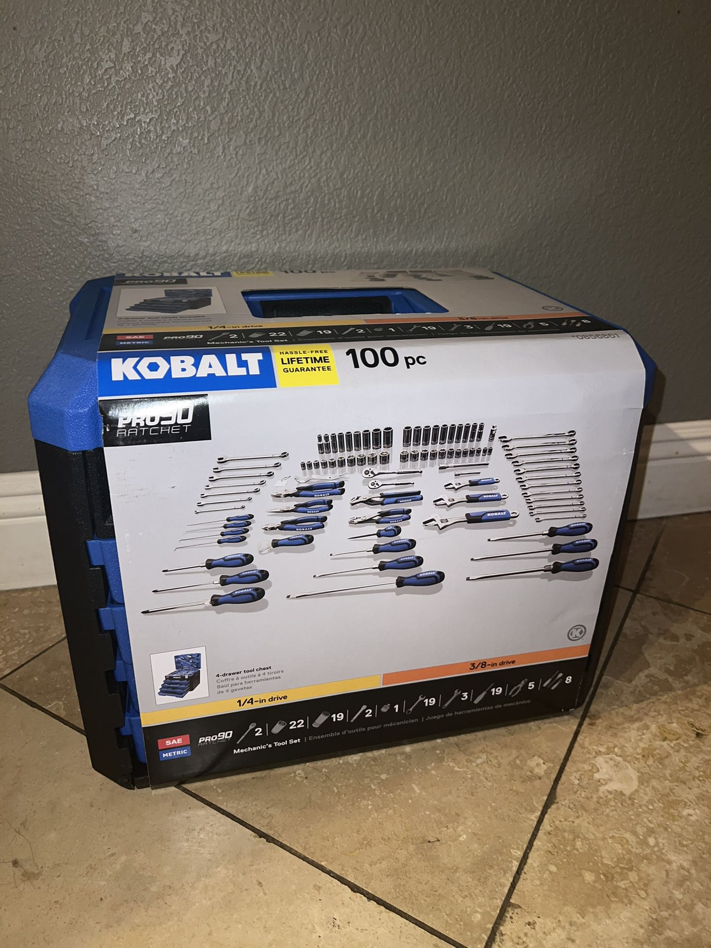 Kobalt 100-Piece Tool Set and Case