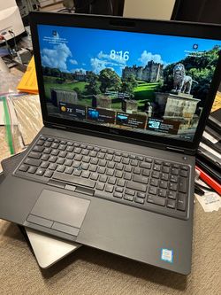 Dell Precision 15” touchscreen laptop *USB-C *Dedicated Video Card
