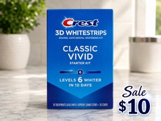 Crest 3D Whitestrips dental whitening kit