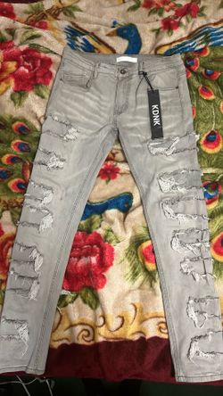 Grey kdnk jeans size 34