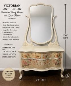Dresser and Mirror/Victorian