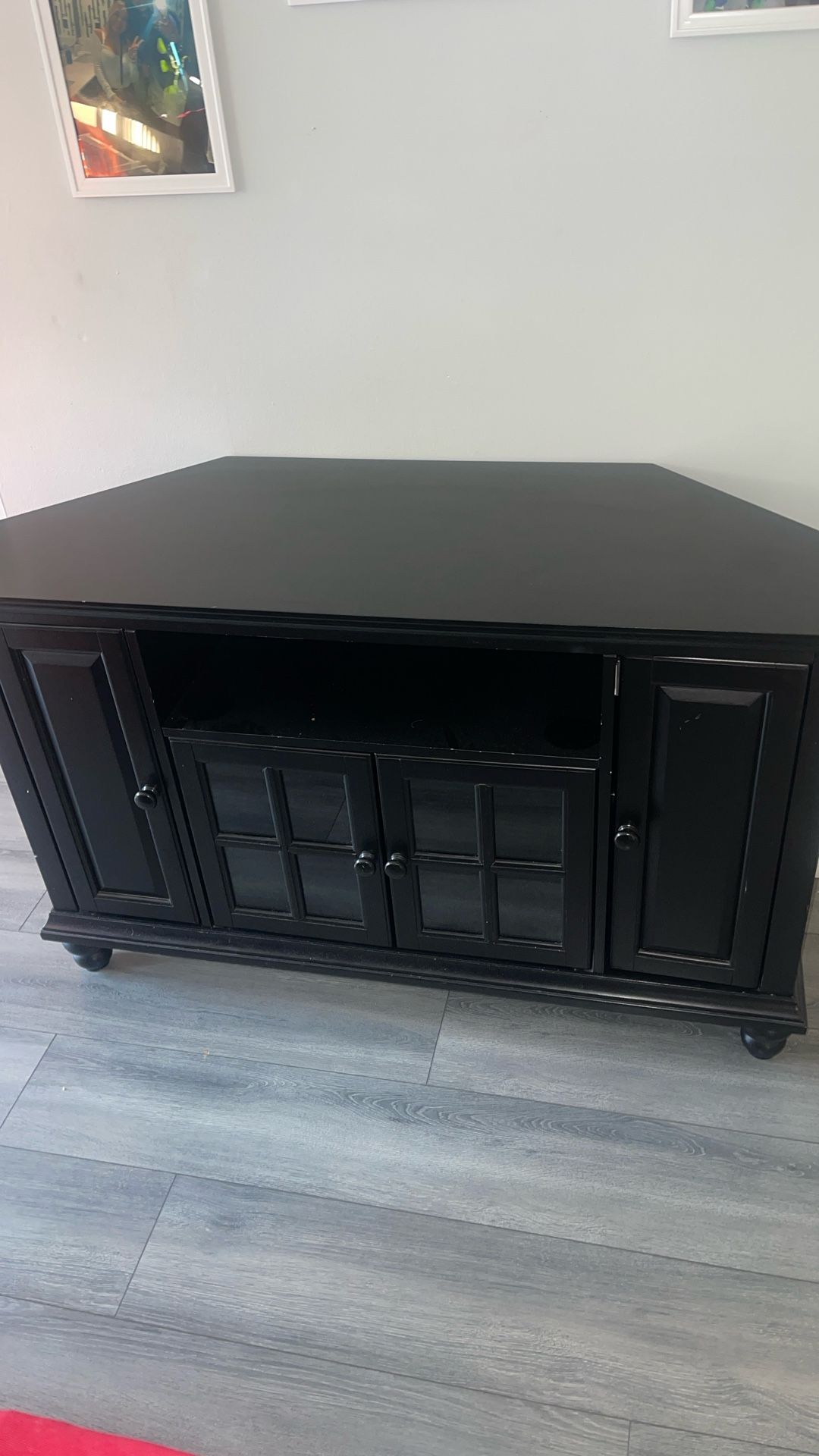 Black Tv Stand For Up To 58”