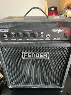 Fender guitar amp