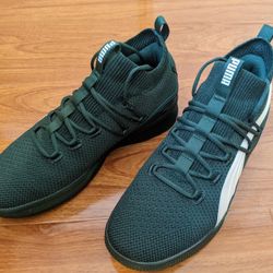 Puma Clyde Court Mens Basketball Sneakers Shoes Casual Green Size 10