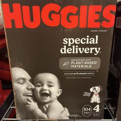 Huggies diapers size 4&5