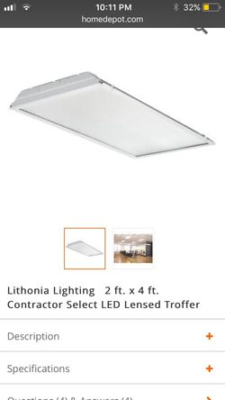 Lithonia Lighting 2x4 (LED)