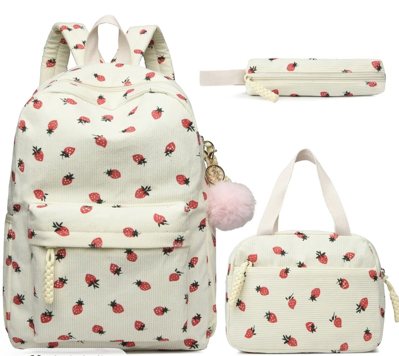 New Strawberry Backpack