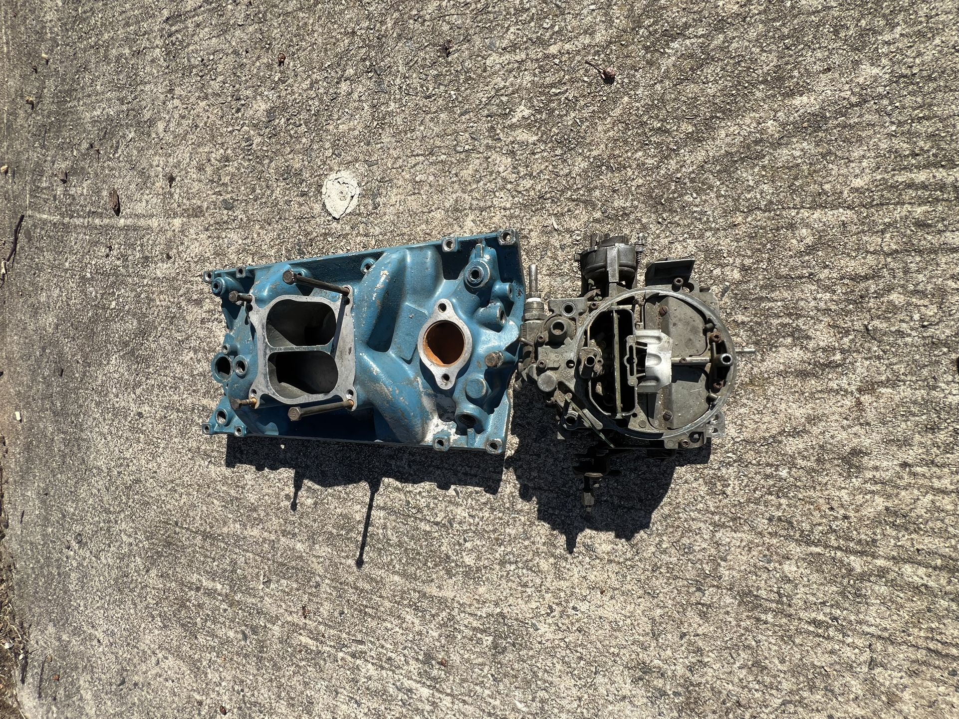 Intake And Carberator