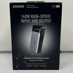 Anker Power Bank 24000mAh 140W 3-Port Black