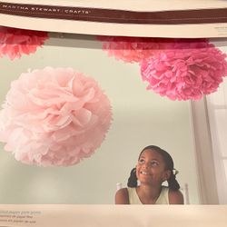 Tissue Paper Pom Pom Kit