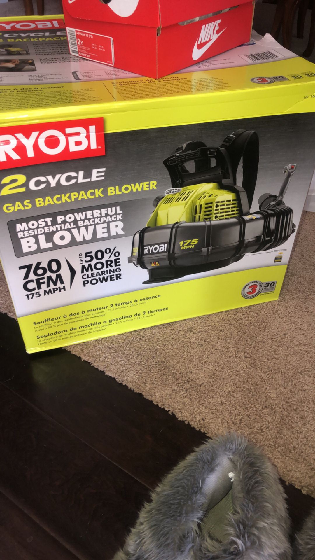 Ryobi leaf blower