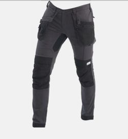 Bitco Attert Workwear Pants EU Size 42 (Approx US 32) Water/Oil-Repellent Finish