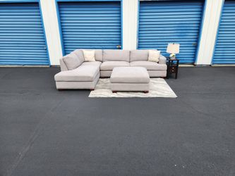 Sectional Sofa + Ottoman FREE DELIVERY