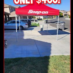 BRAND NEW E-ZUP 10X10 EXPRESS ALUMINUM CANOPY • SNAP ON TOOLS