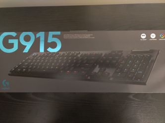 Logitech G915 LIGHTSPEED Wireless RGB Mechanical Clicky Gaming Keyboard