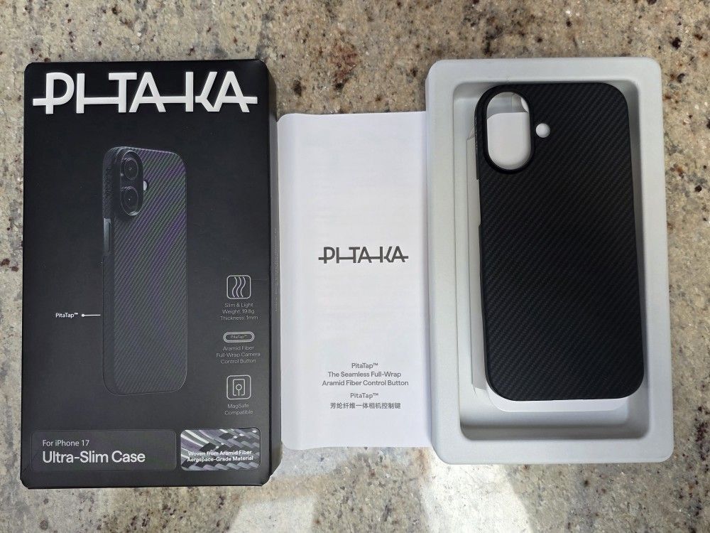 Pitaka Aramid Fiber Ultra MagSafe Slim Case -- iPhone 17