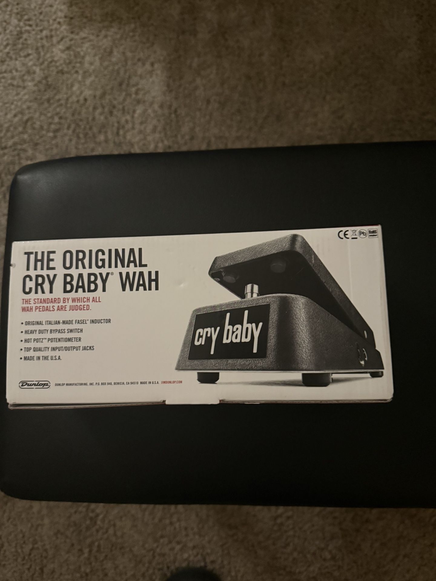 Dunlop  Crybaby GCB-95 Classic Wah Guitar Pedal