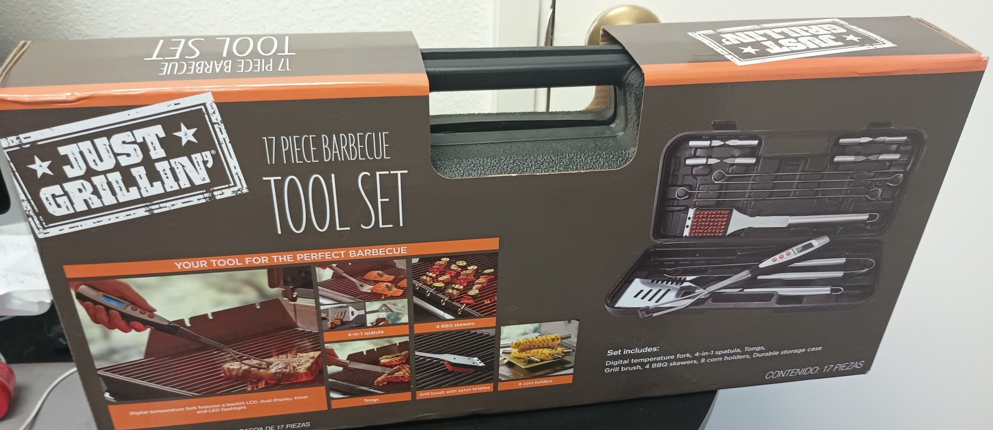 BBQ Grilling Set New in Box, Available If Posted