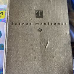Letras Mexicanas 49 Book
