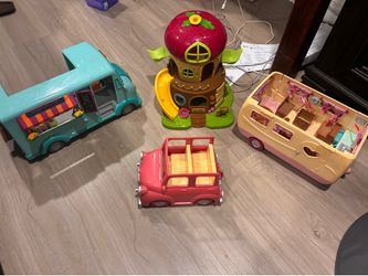 Callico critter houses & cars
