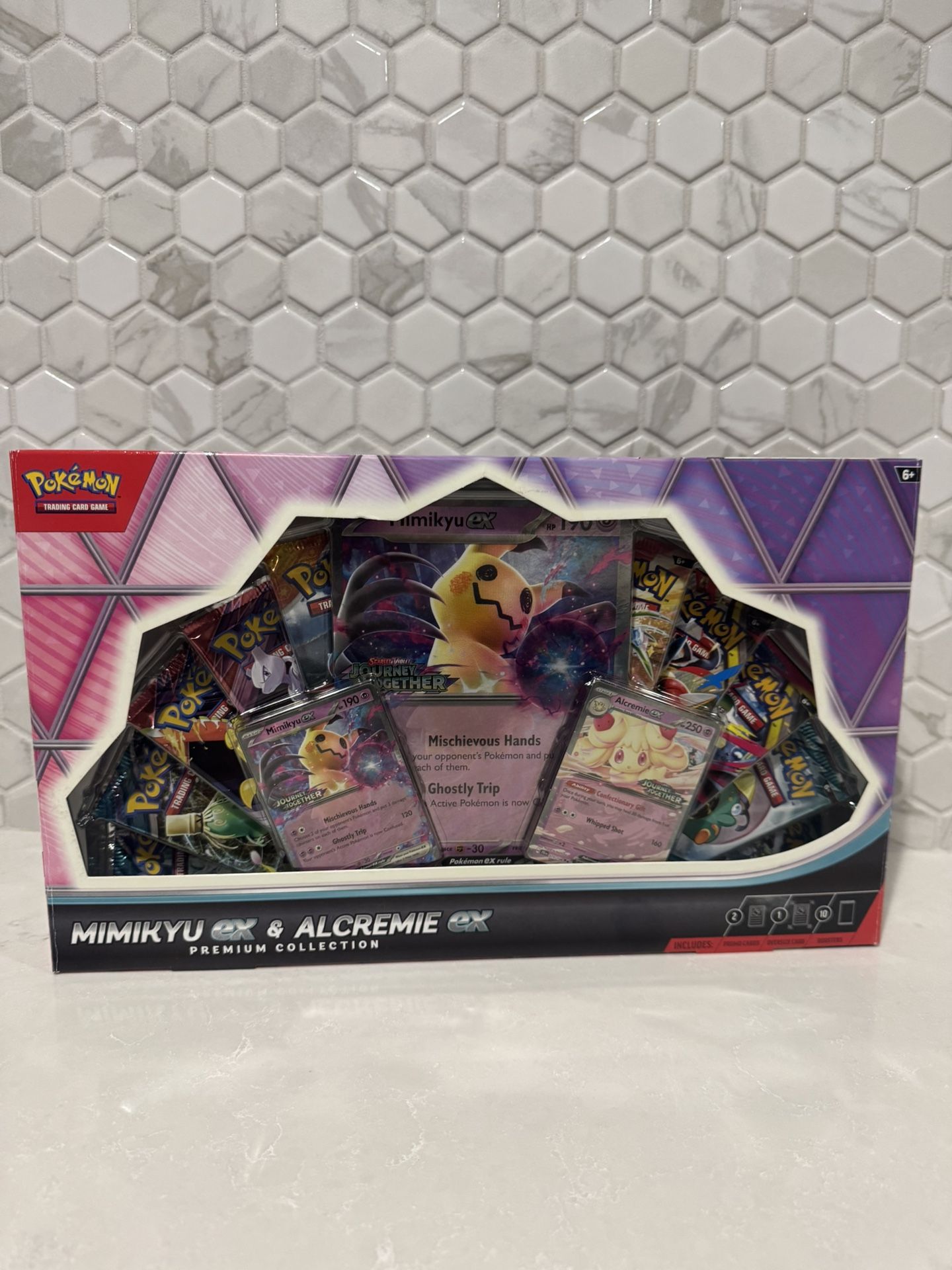 MIMIKYU EX & ALCREMIE EX BOX