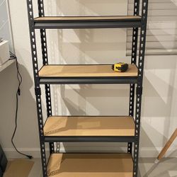60in Heavy Duty 5 Tier Adjustable Industrial Storage