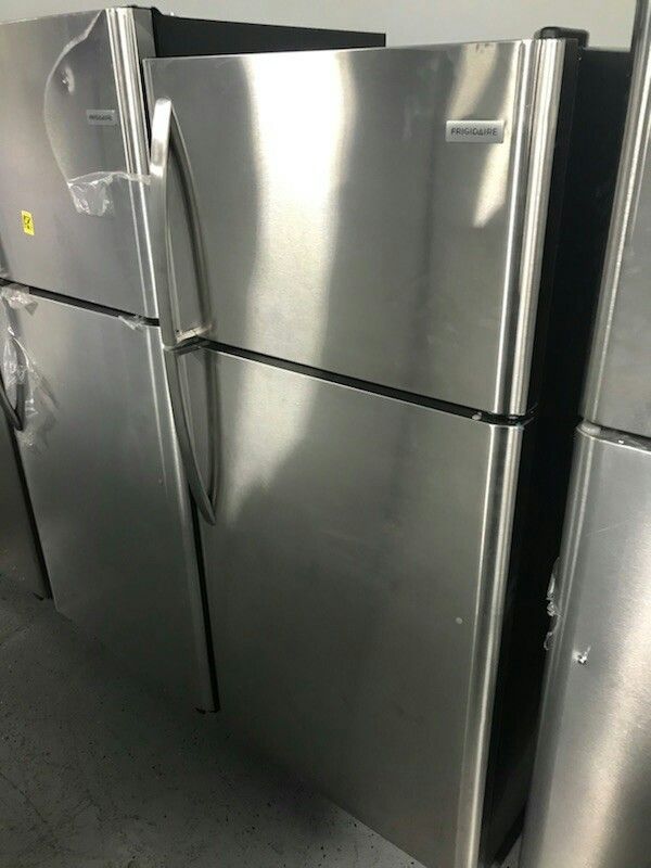 Top-Mount Stainless Refrigerator