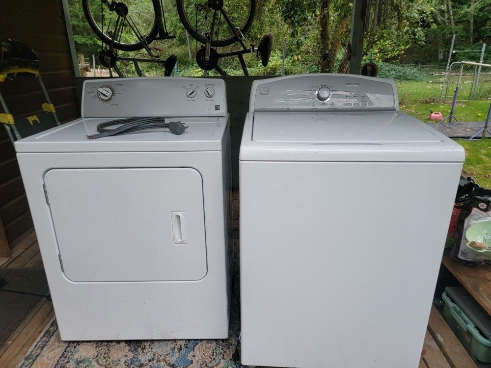 Kenmore Washer And Dryer