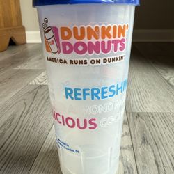 Dunkin’ Donuts 2015 Reusable Cup Made In The USA
