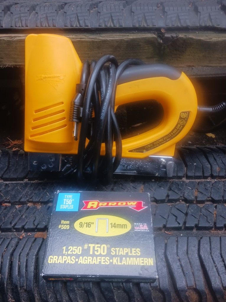 Electric Stapler + Nail Gun