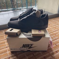 Air Jordan 1 Low Travis Scott Velvet Brown Size 13 Deadstock Authentic 