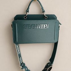 Steve Madden Emerald Teal Top-Handle Crossbody Bag