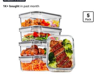 Food glass container
