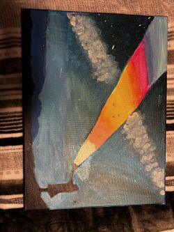 hand made painting canvas