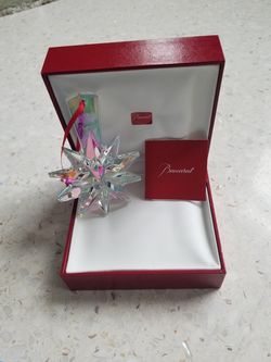 Baccarat Annual Ornament- 2013 (Iridescent)