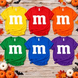 M & M Halloween costume shirts brand new