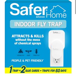 Fly Trap And Extra Refill Sticky Cards